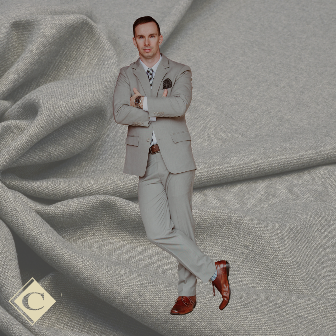 How to Wear a Light Gray Suit - Turning it Into a Three Season Outfit