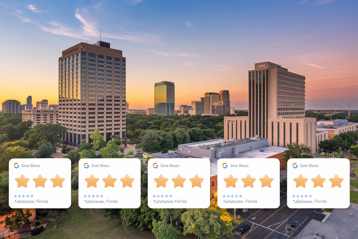 Infographic highlighting top strategies for managing Google Reviews in Tallahassee, including prompt responses and encouraging feedback Infographic highlighting top strategies for managing Google Reviews in Tallahassee, including prompt responses and encouraging feedback