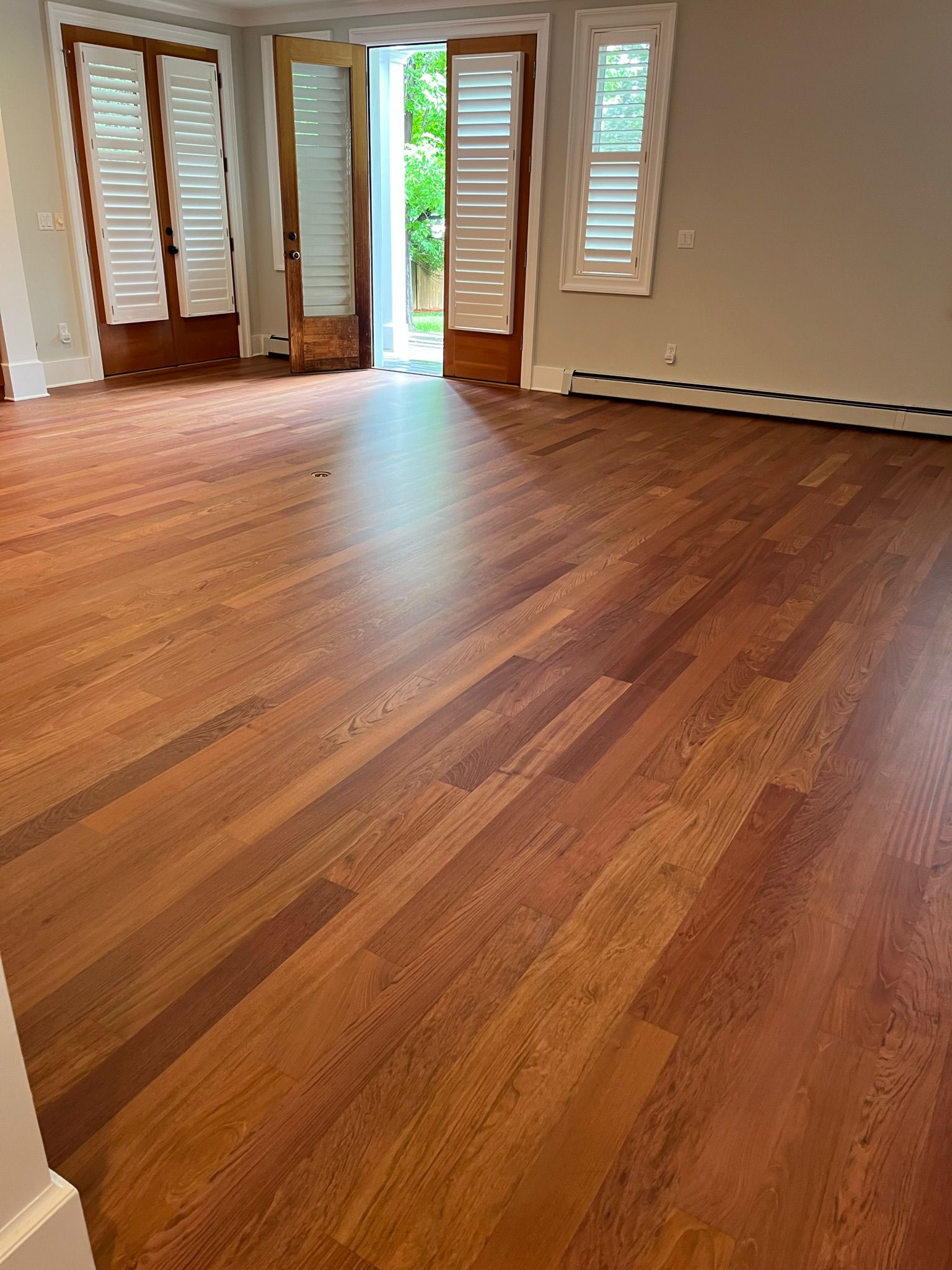 Cedar Oak Flooring installation work