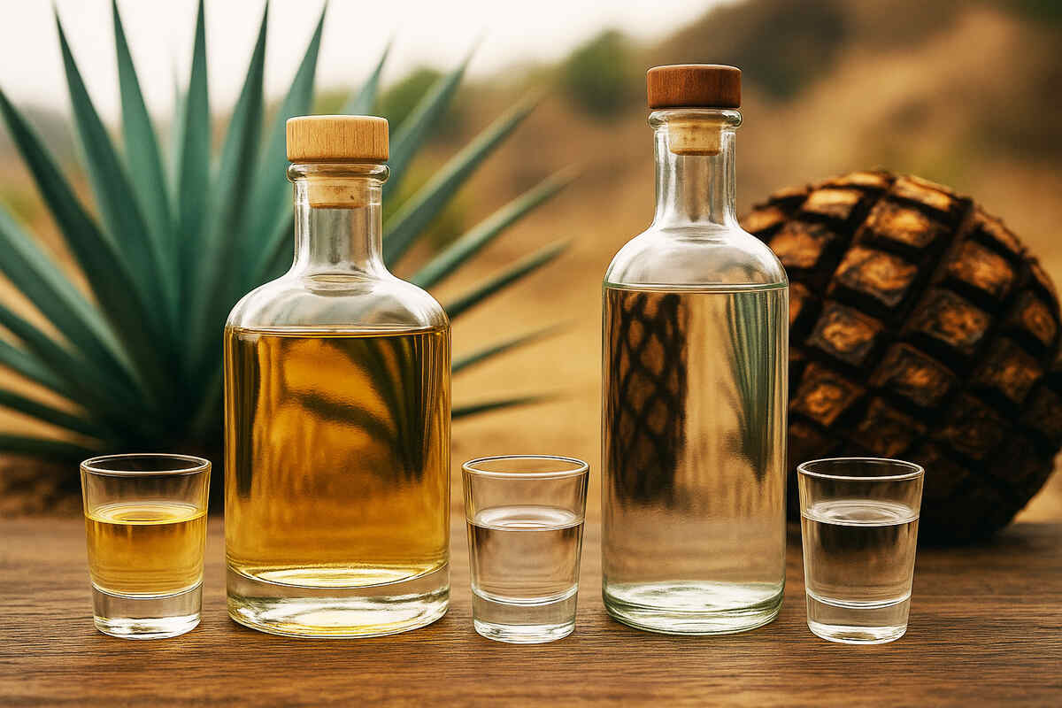 Top-shelf-display-of-best-tequila-brands-highlighted-by-types-of-tequila-and-infographic-on-how-tequila-is-made-for-tequila-cocktails Top-shelf-display-of-best-tequila-brands-highlighted-by-types-of-tequila-and-infographic-on-how-tequila-is-made-for-tequila-cocktails