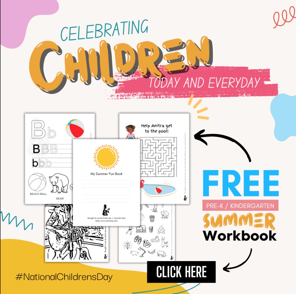 national childrens day activity book download