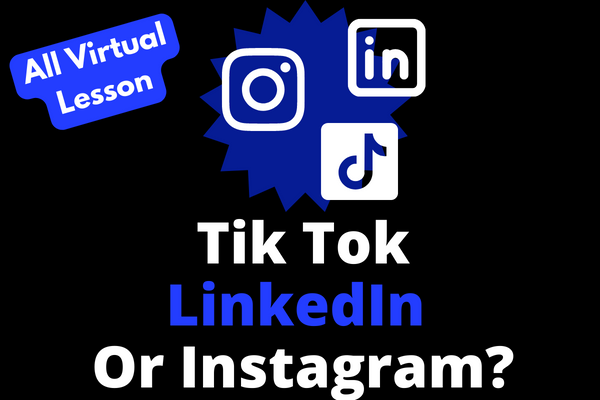 TikTok, Instagram, or LinkedIn?