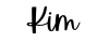 Kim's signature Kim's signature