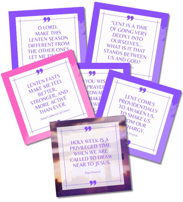 Lenten Quotes Lenten Quotes