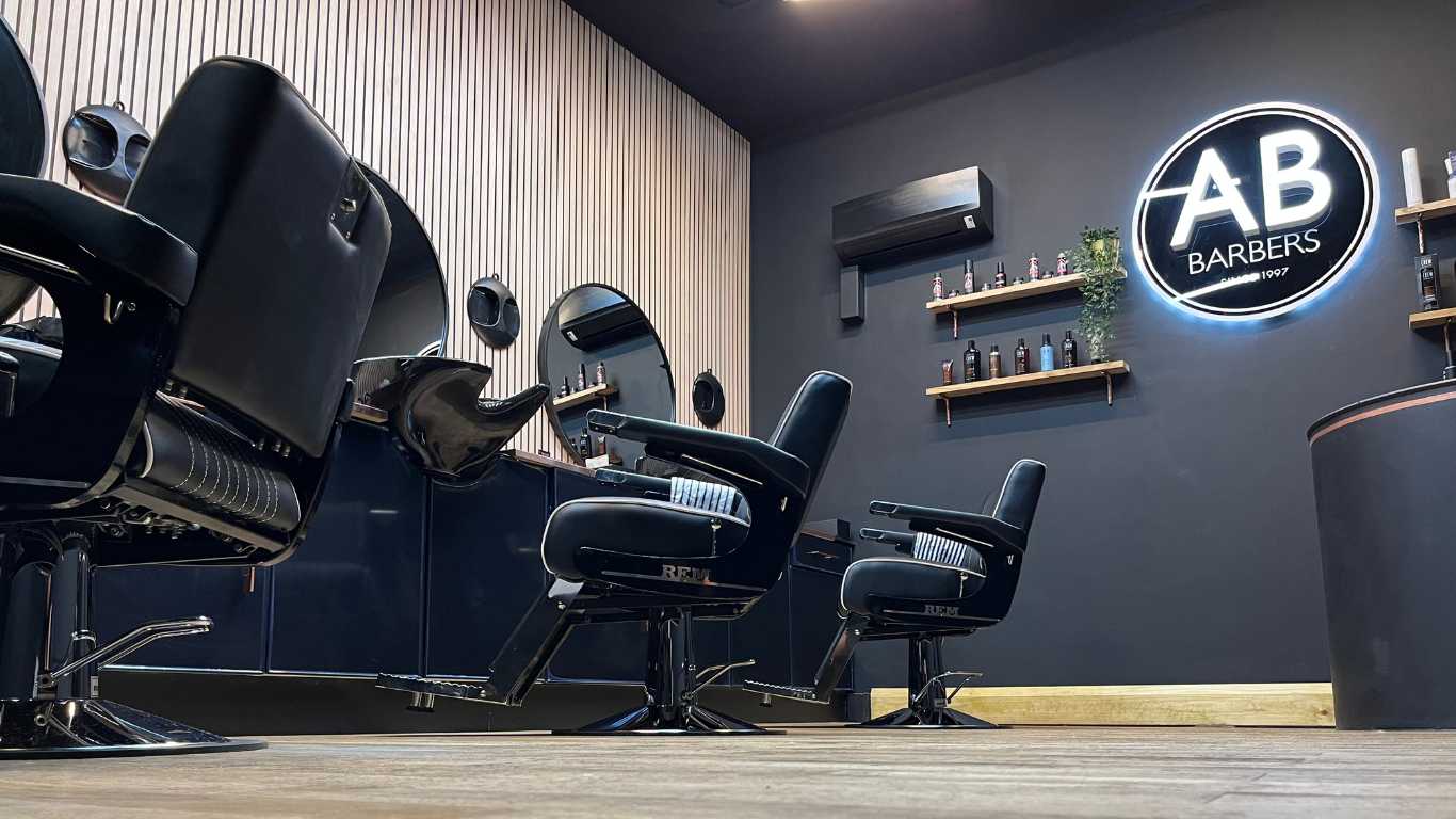 AB Barbers Store Layout