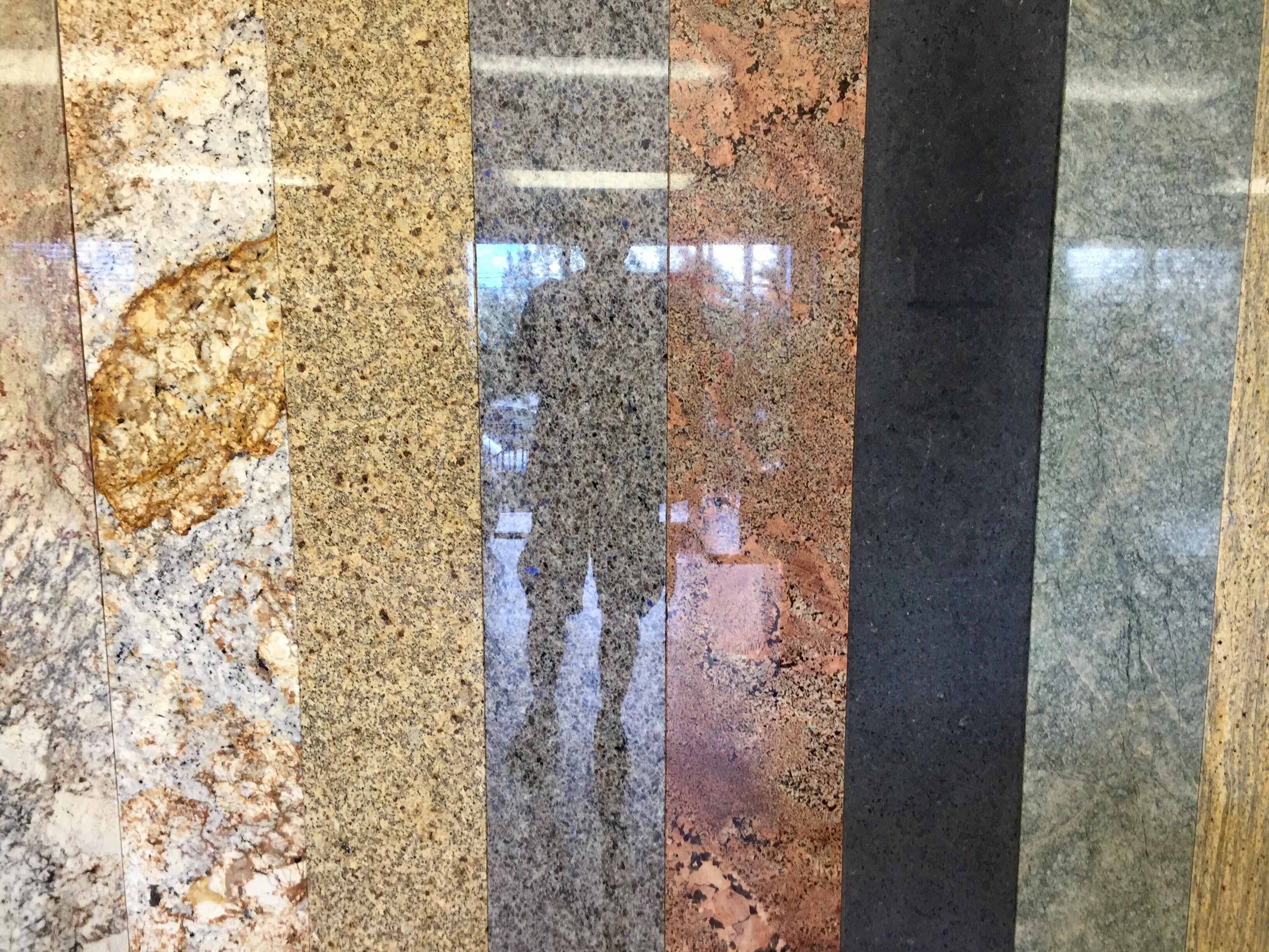 Granite countertops – precision cuts and durable finish