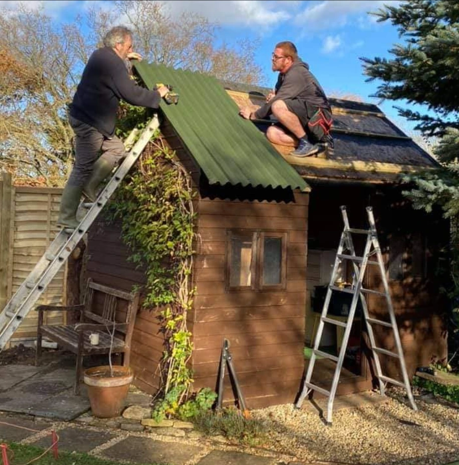 ef fencing and joinery building a new shed