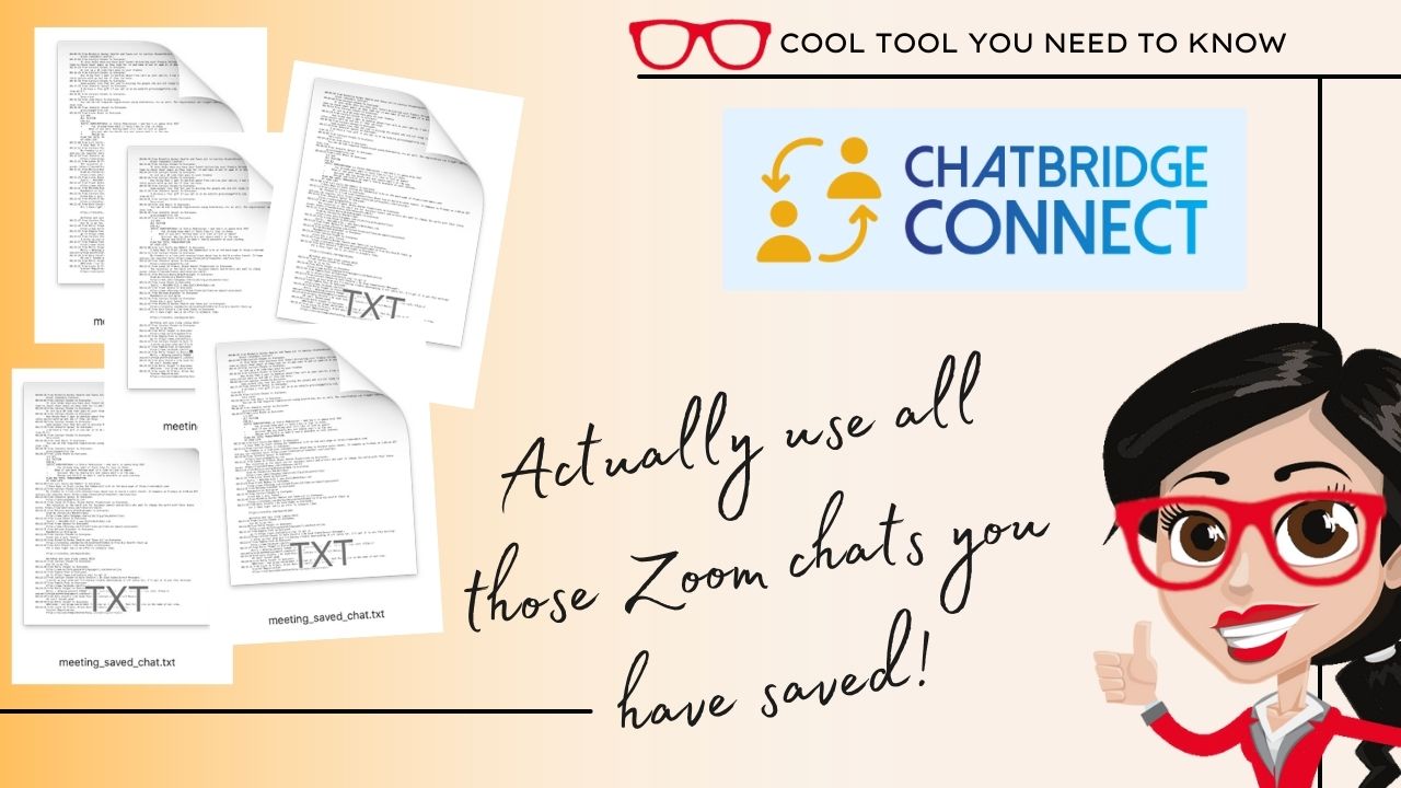 ChatBridge Connect: Actually use all those zoom chats you have saved
