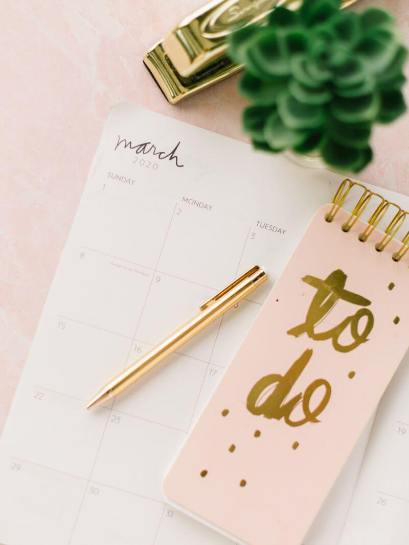 to do list with pen to do list with pen