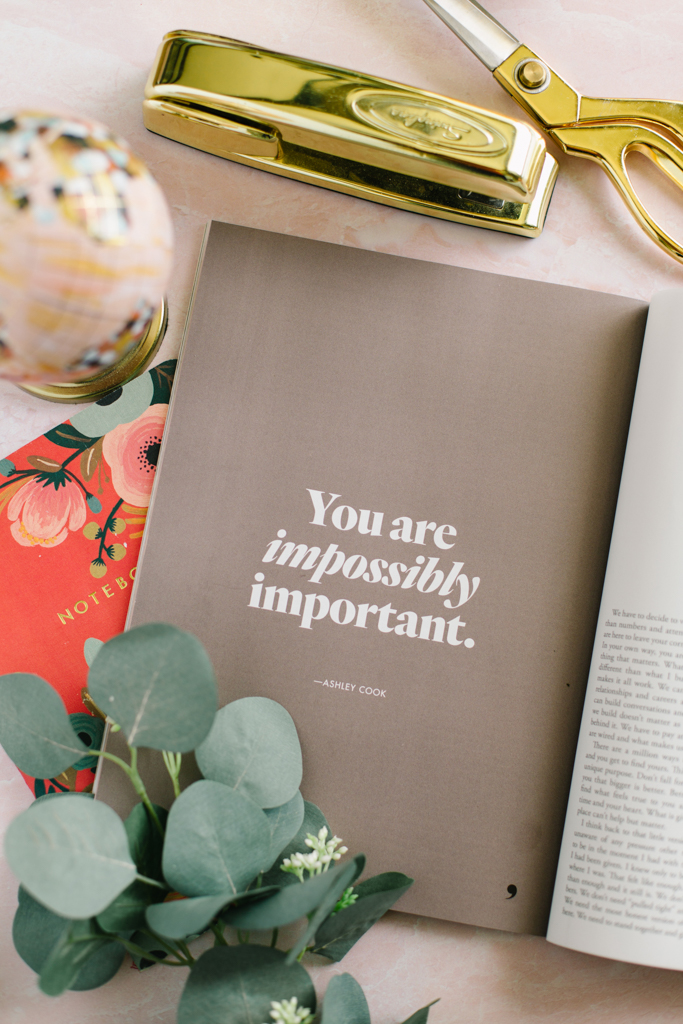 "You are impossible important" quote