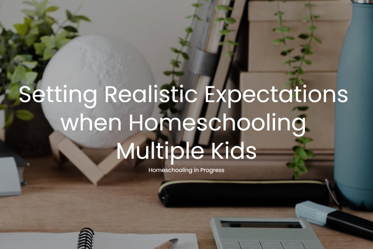 Setting Realistic Expectations when Homeschooling Multiple Ages Setting Realistic Expectations when Homeschooling Multiple Ages