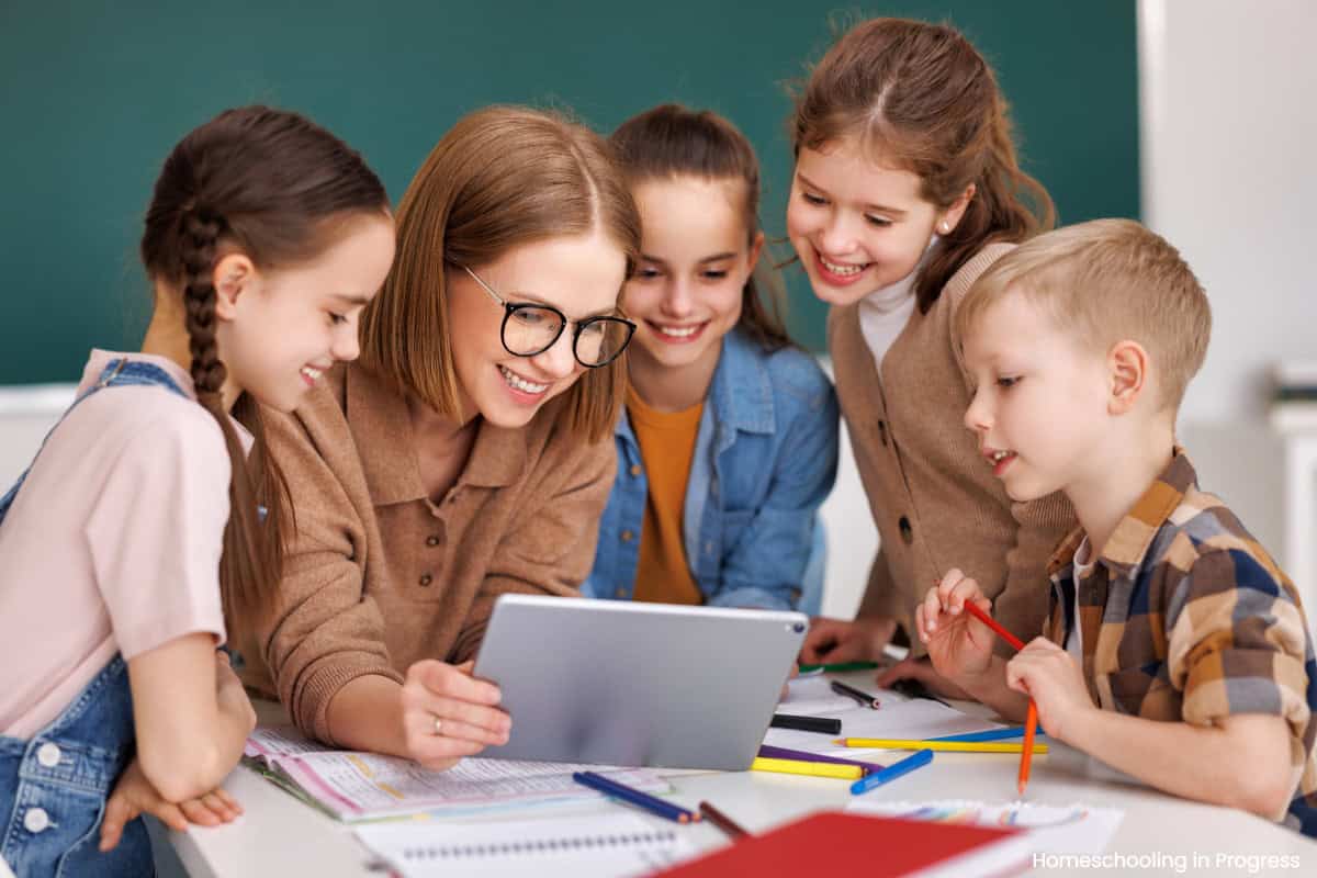 multiple ages homeschooling