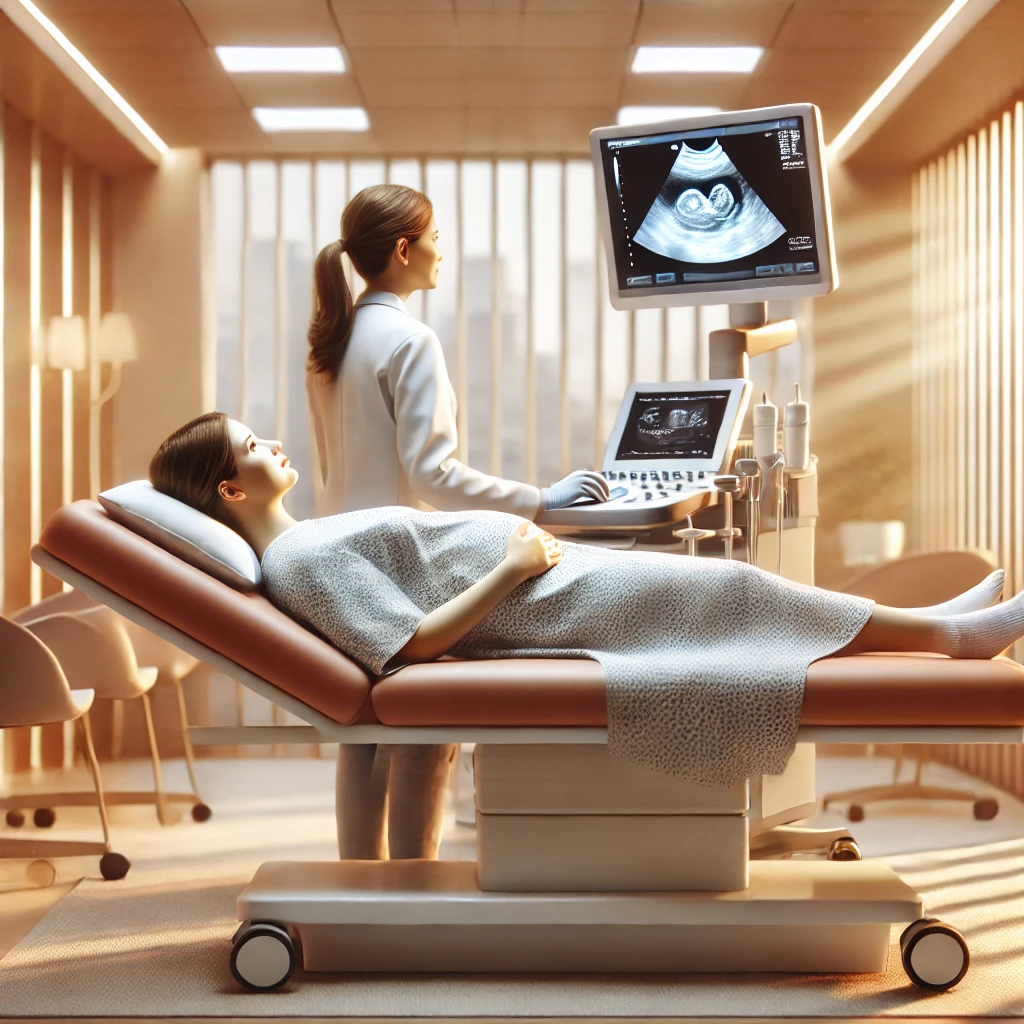Female in hospital