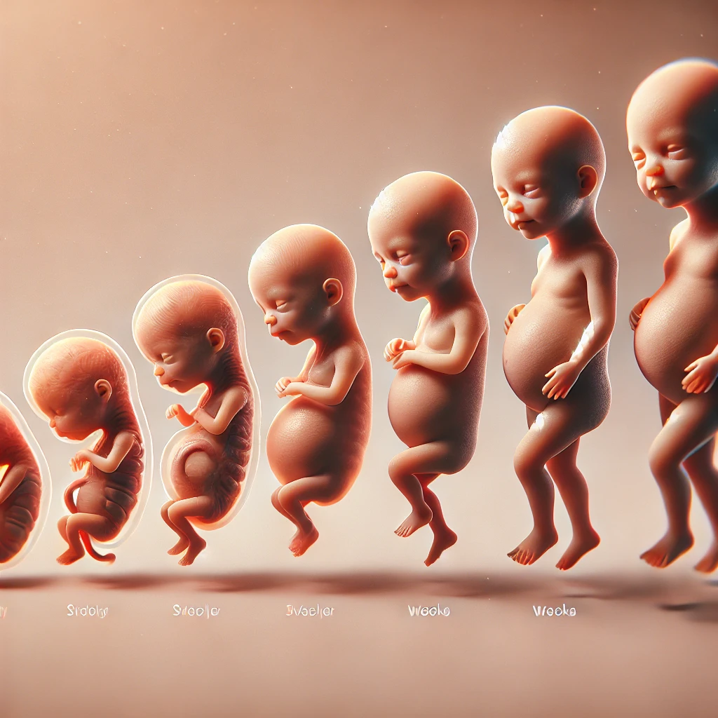 Stages of baby's growth