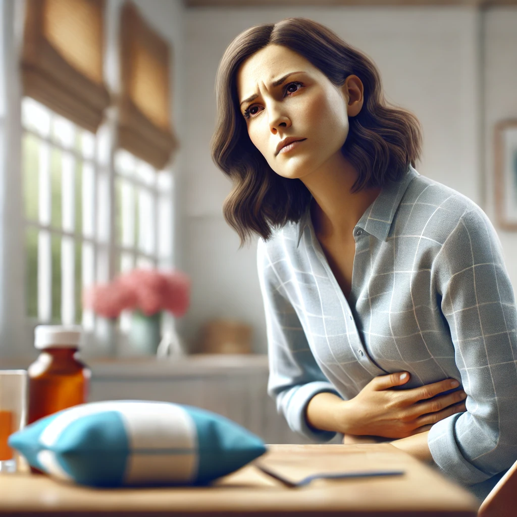 Woman in pain