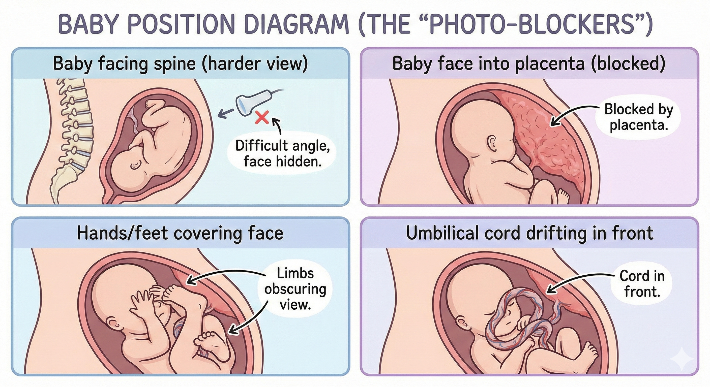 ultrasound photo blockers