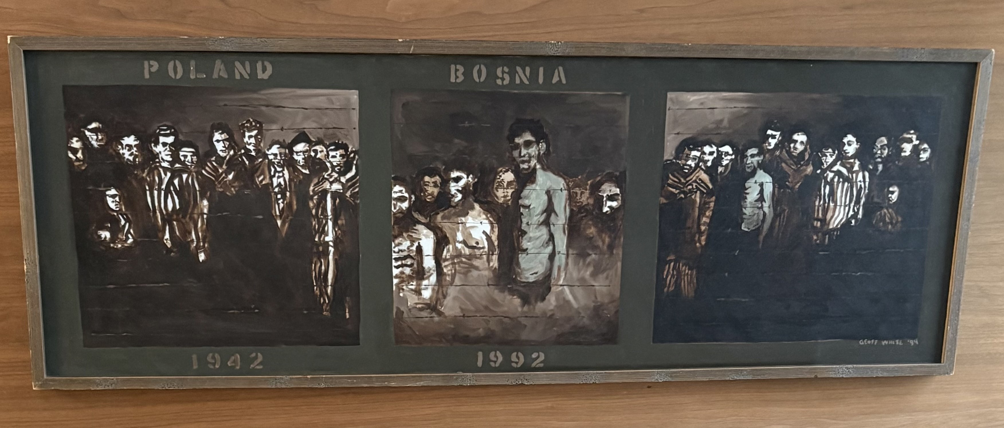 Poland 1942 / Bosnia 1992 - Complete Triptych
