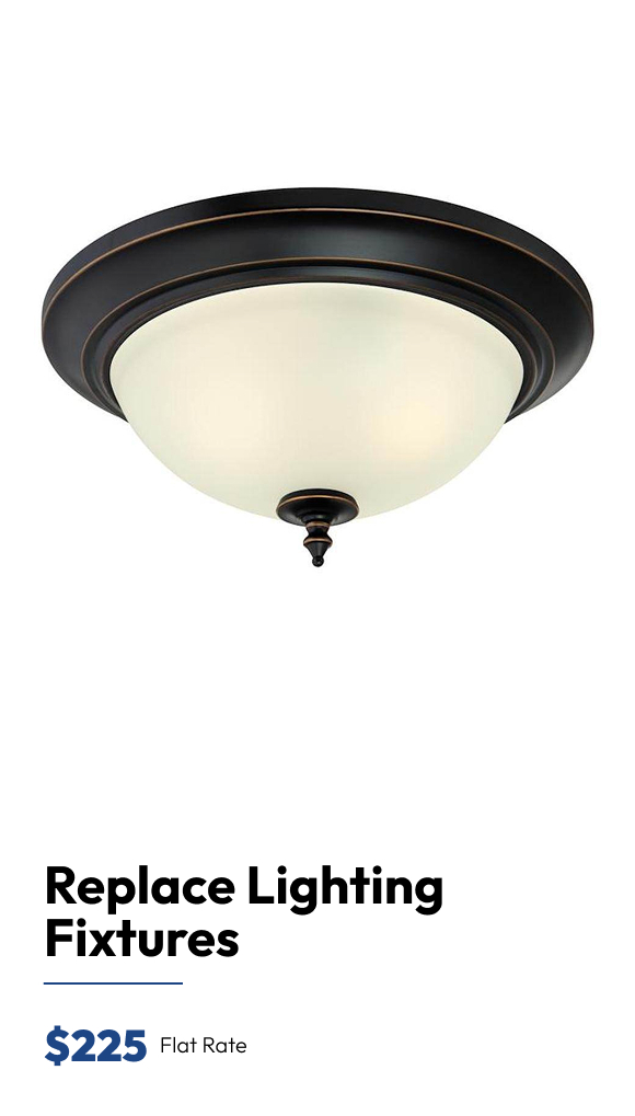 Replace Lighting Fixtures image