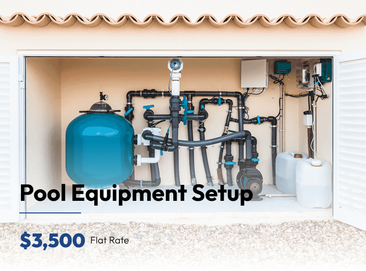 Pool Equipment Setup Image
