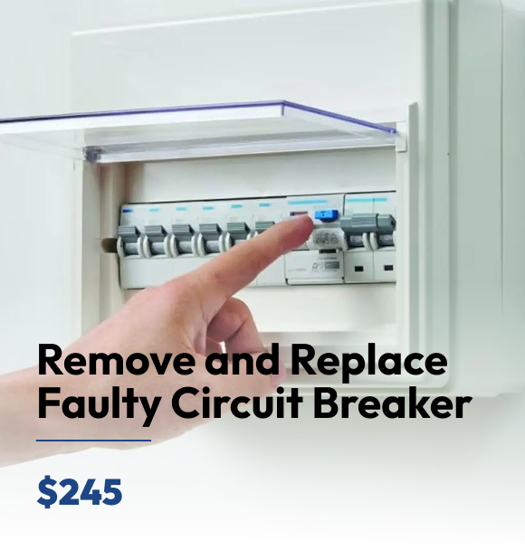 Remove and Replace Faulty Circuit Breaker Image