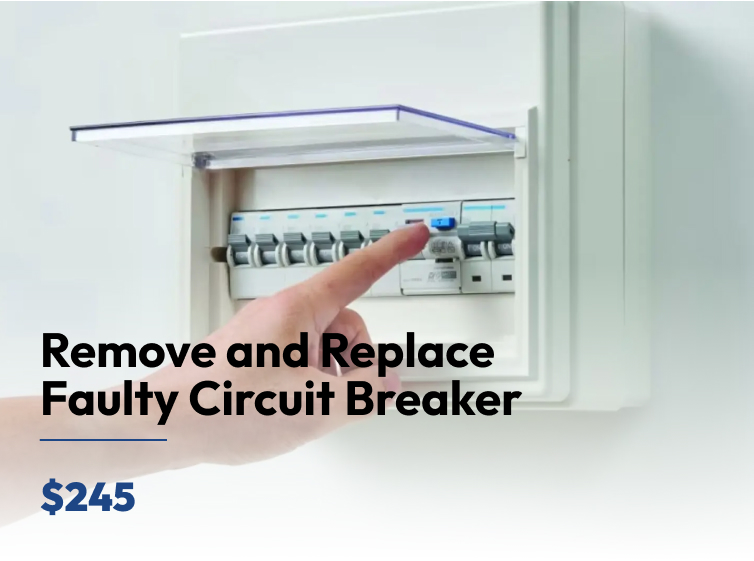 Remove and Replace Faulty Circuit Breaker Image
