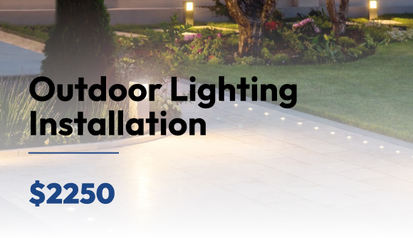 Outdoor Lighting Installation Image