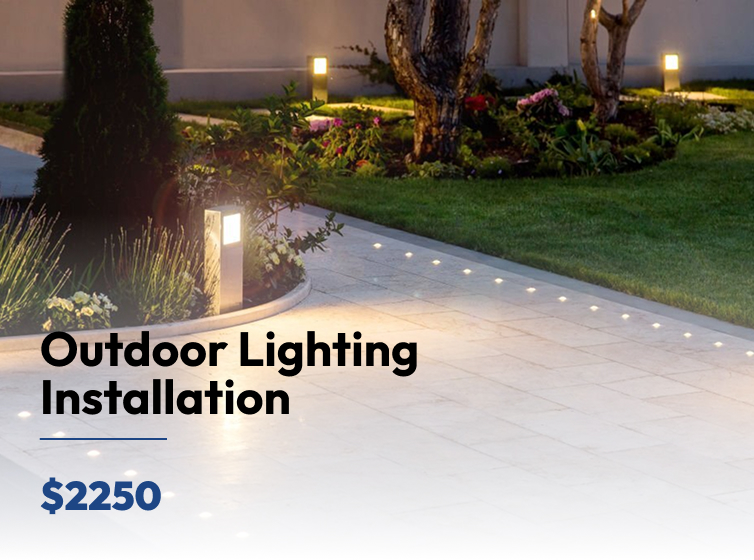 Outdoor Lighting Installation Image