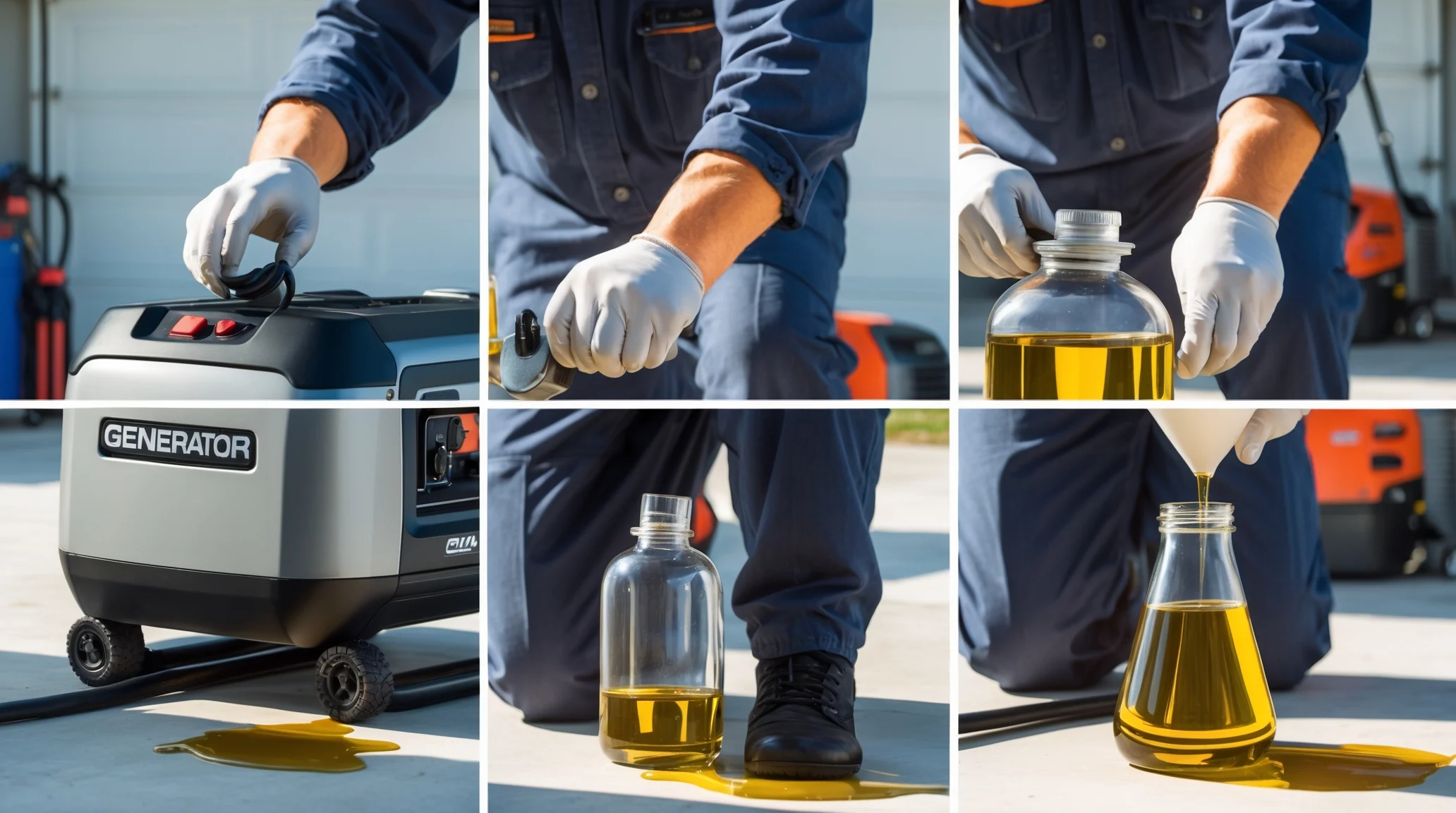 Step-by-Step Basics on How to Change Oil in a Generator Step-by-Step Basics on How to Change Oil in a Generator
