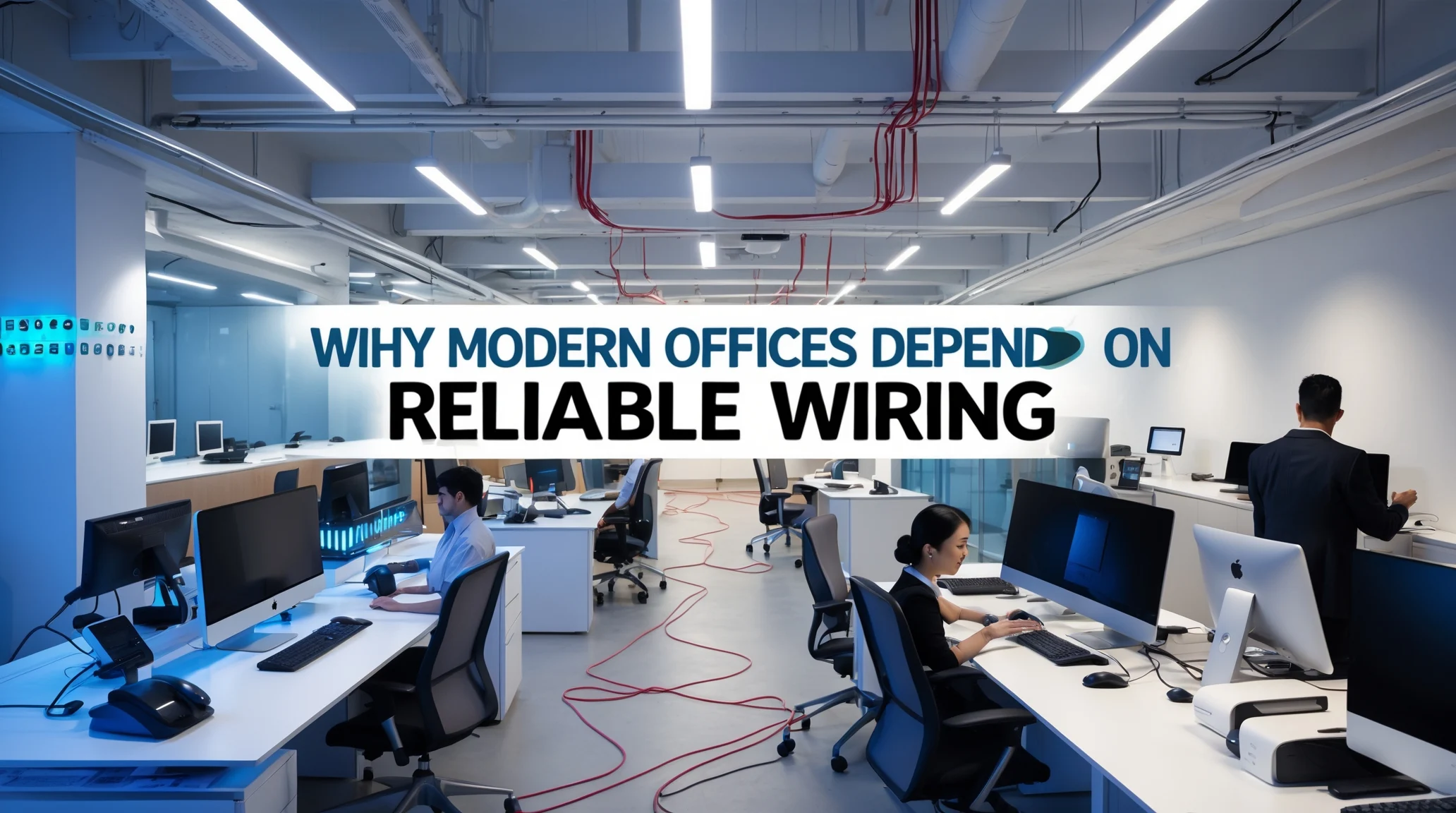 Why Modern Offices Depend on Reliable Wiring Why Modern Offices Depend on Reliable Wiring