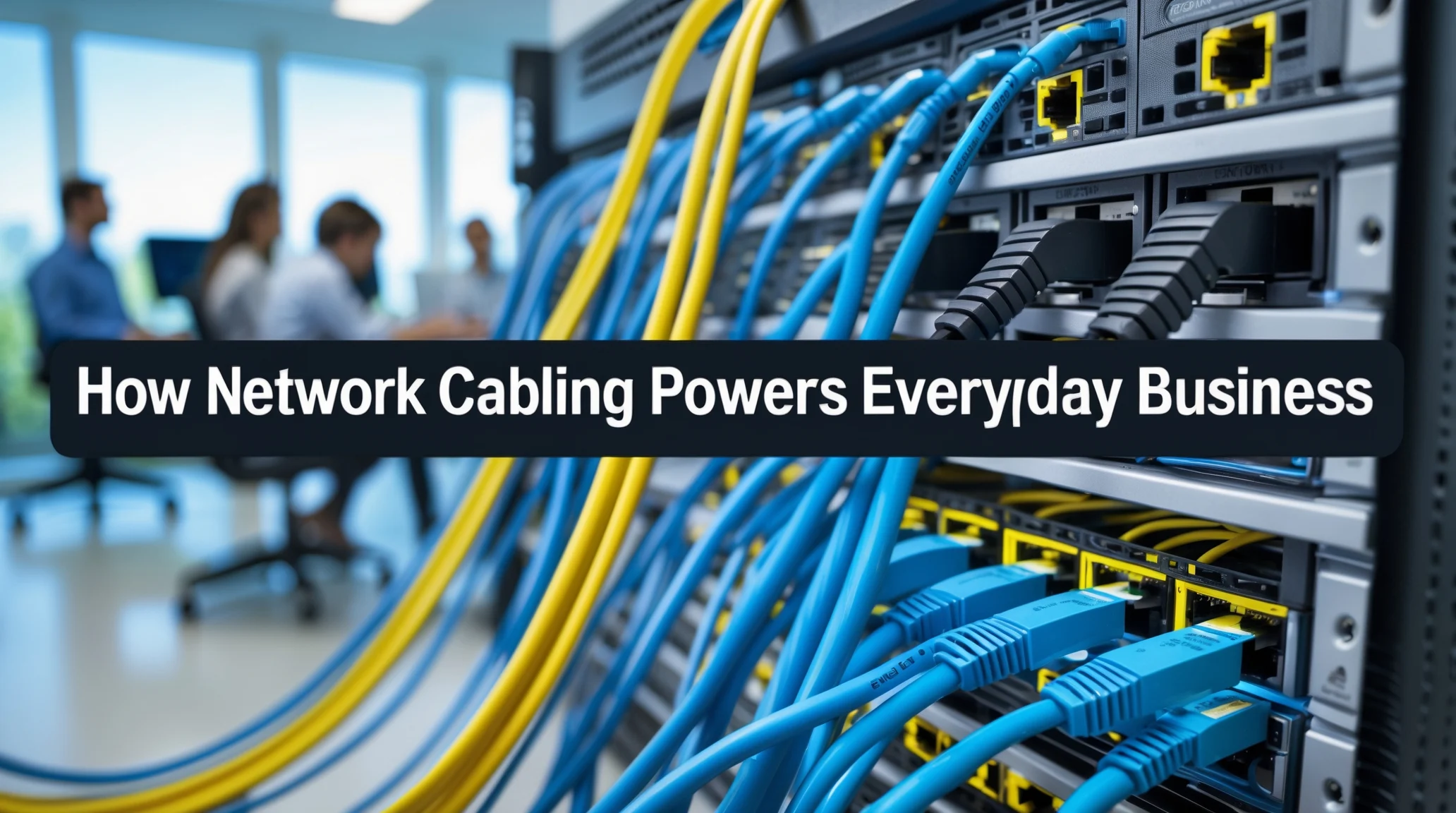 How Network Cabling Powers Everyday Business How Network Cabling Powers Everyday Business