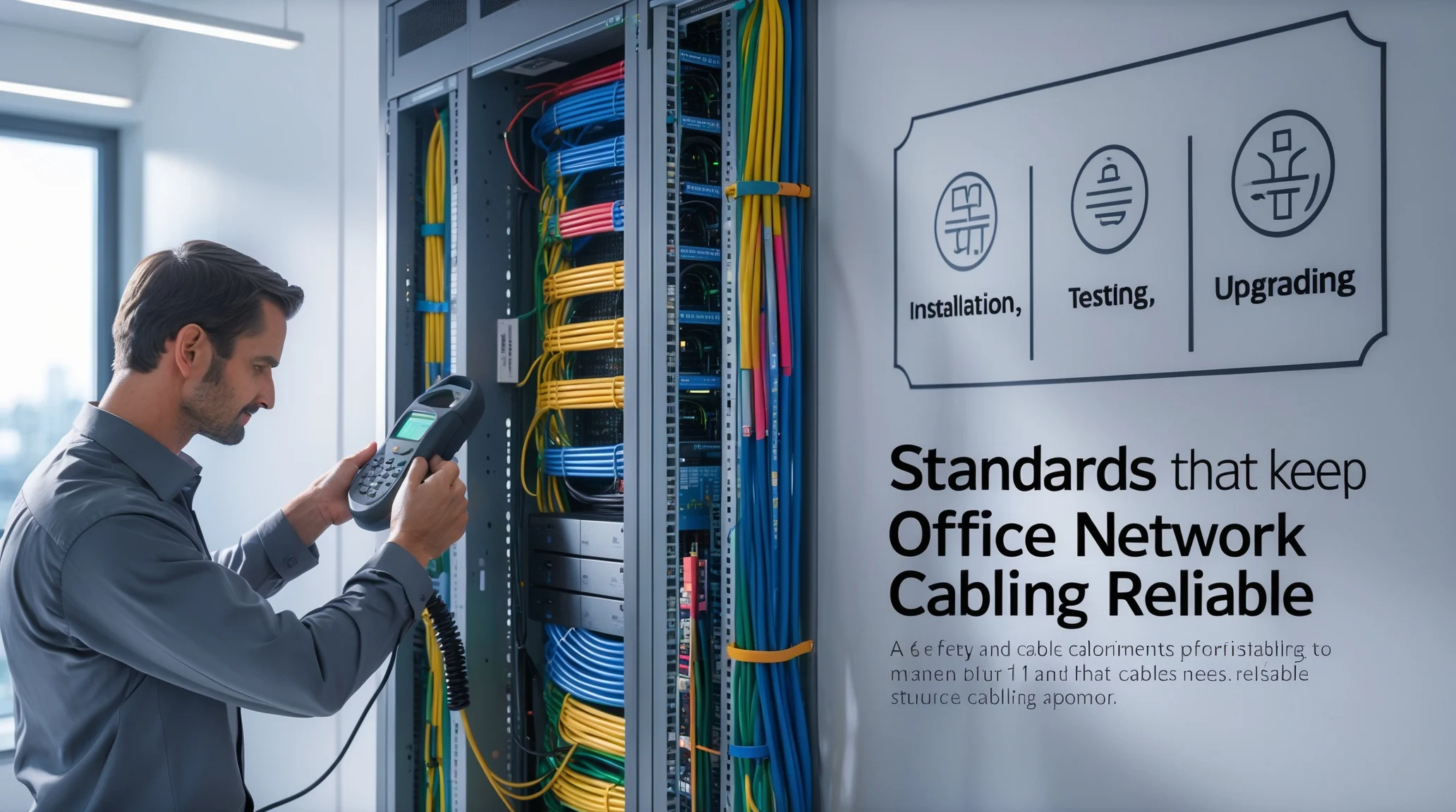 Standards That Keep Office Network Cabling Reliable Standards That Keep Office Network Cabling Reliable
