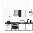 Pictogram of Kitchen Remodeling