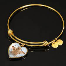 Luxury Heart Bangle