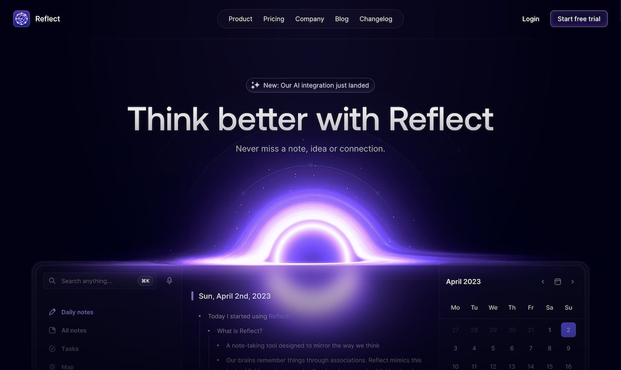 Reflect Studios Dashboard Preview