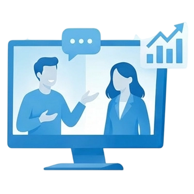 Feedback-driven growth illustration