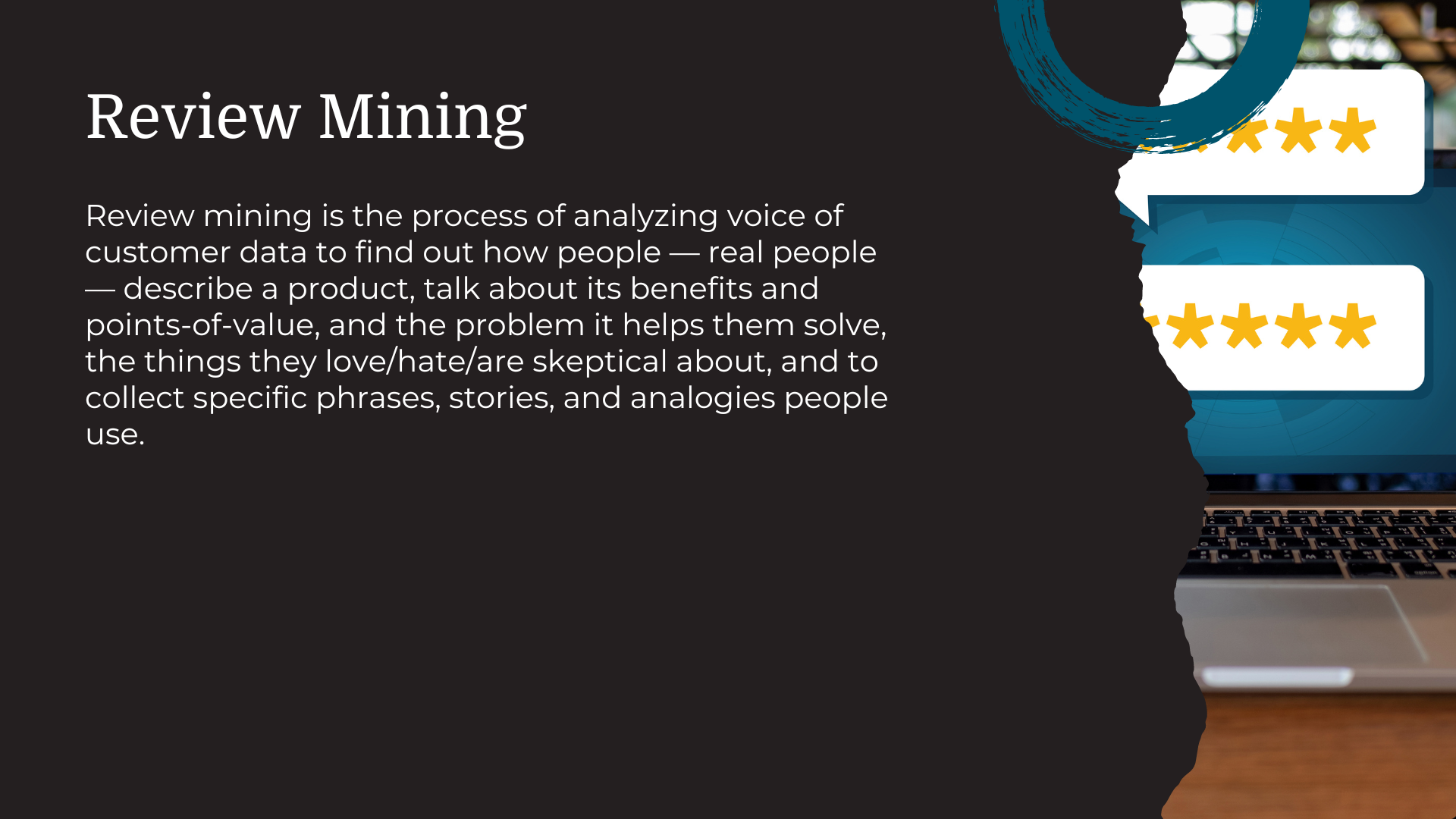 a definition of review mining