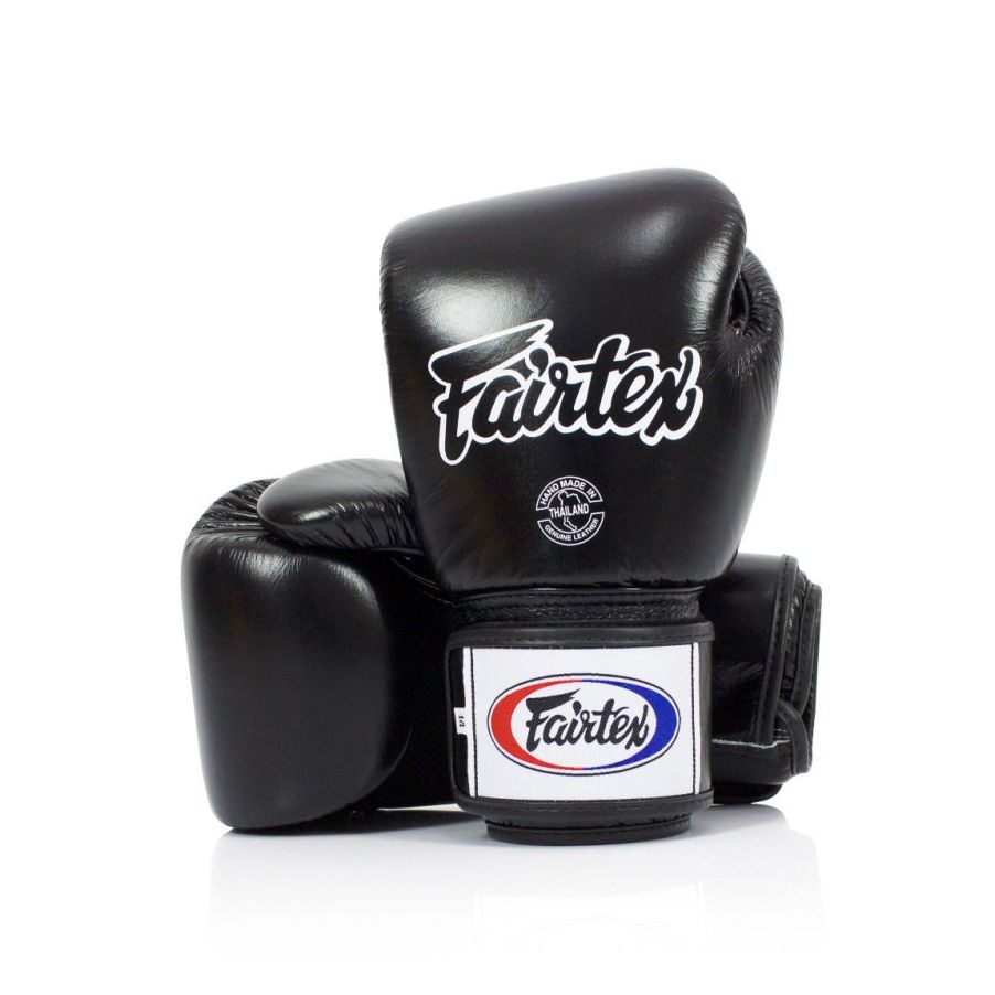 Real Leather Muay Thai Gloves by Fairtex