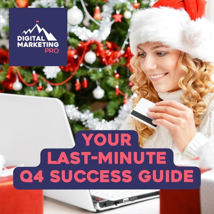 By the end of September, your final quarter activity should have already started...