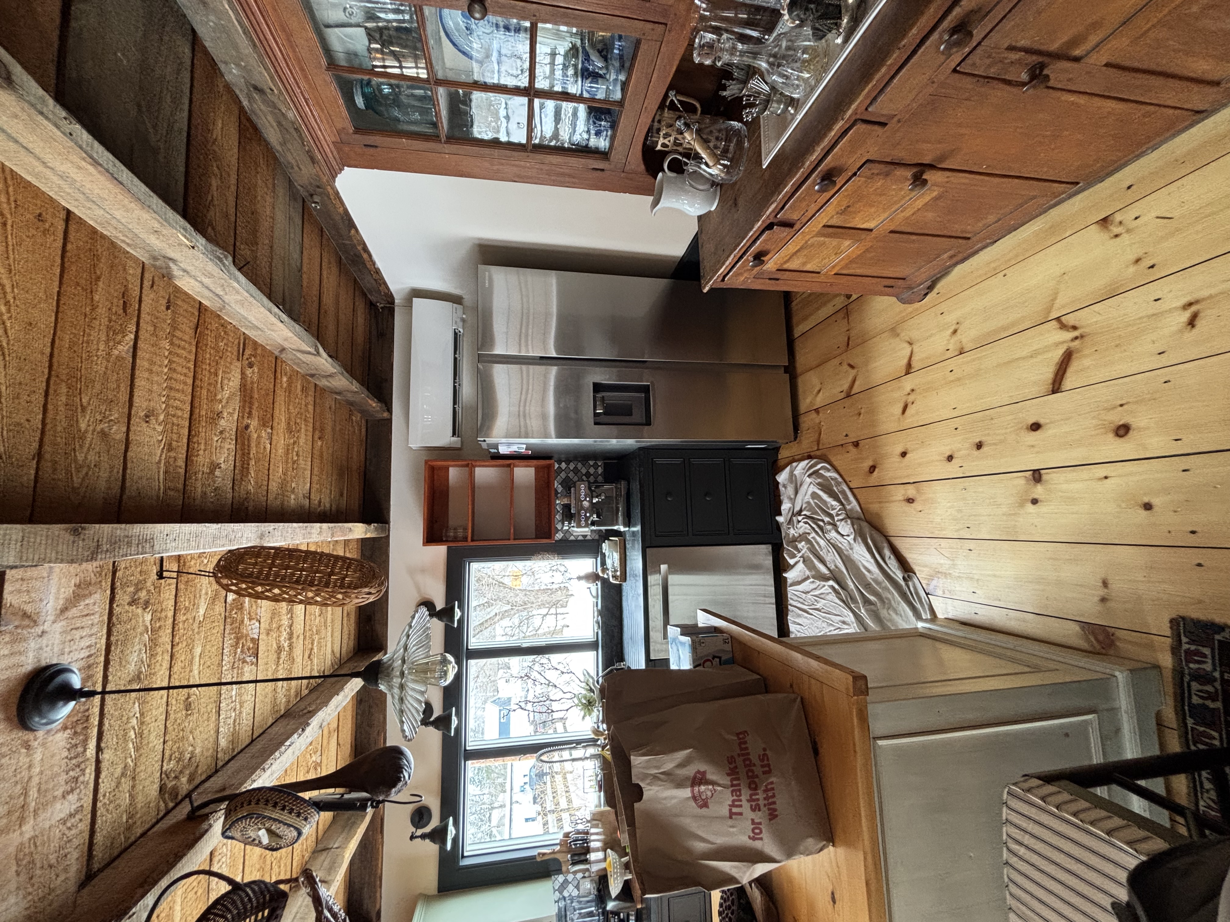 Kitchen renovation with custom cabinets