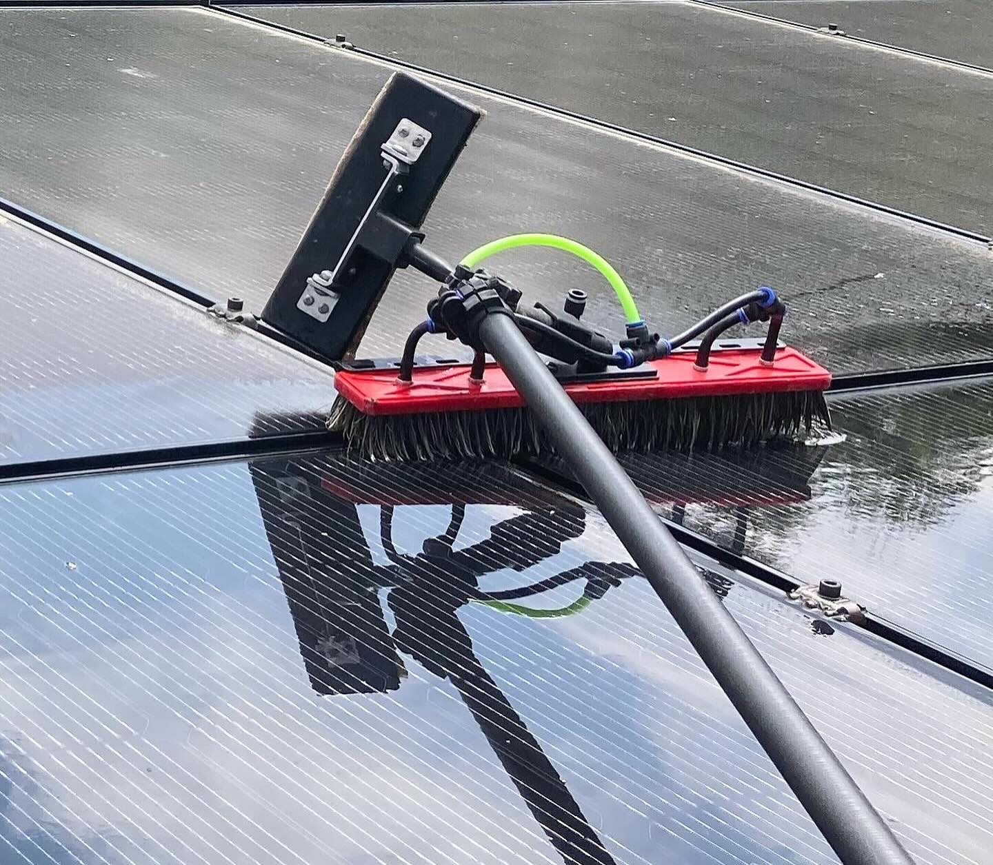 Top of the line cleaning equipment for Solar Panels