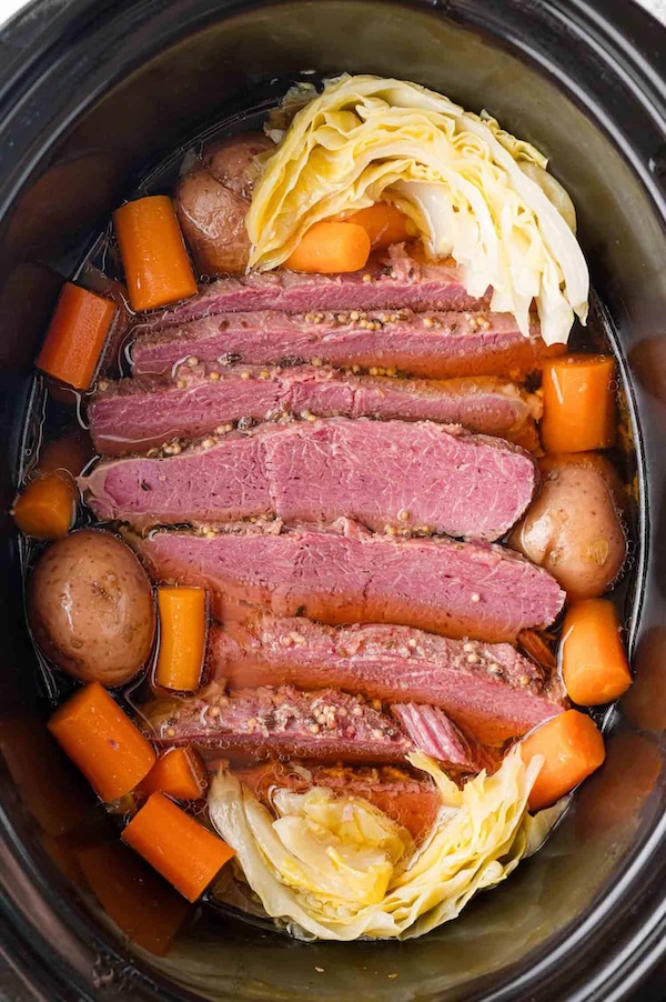 Slow cooker corned beef Slow cooker corned beef