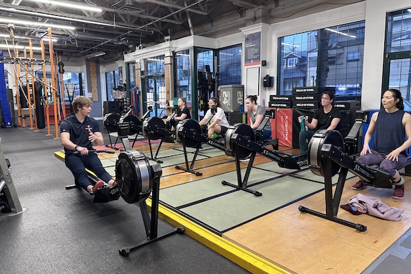 Coach Titan rowing clinic Coach Titan rowing clinic