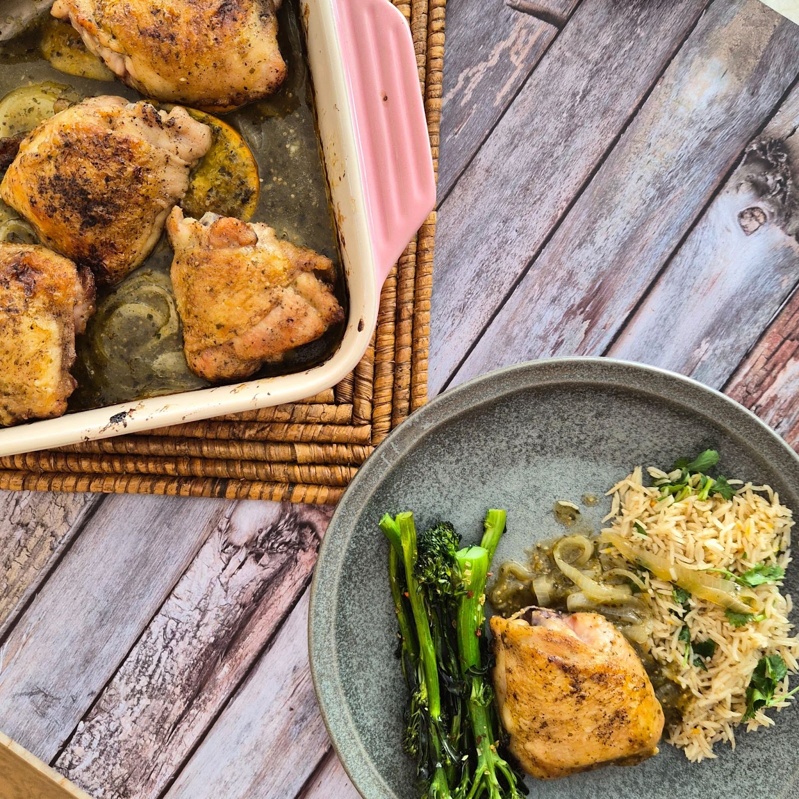 Sweet & Spicy Chicken Salsa Verde