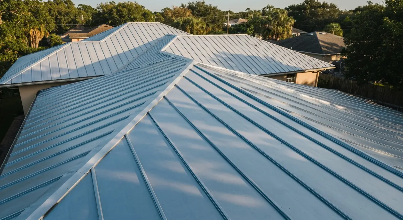Metal roofing installation Orlando