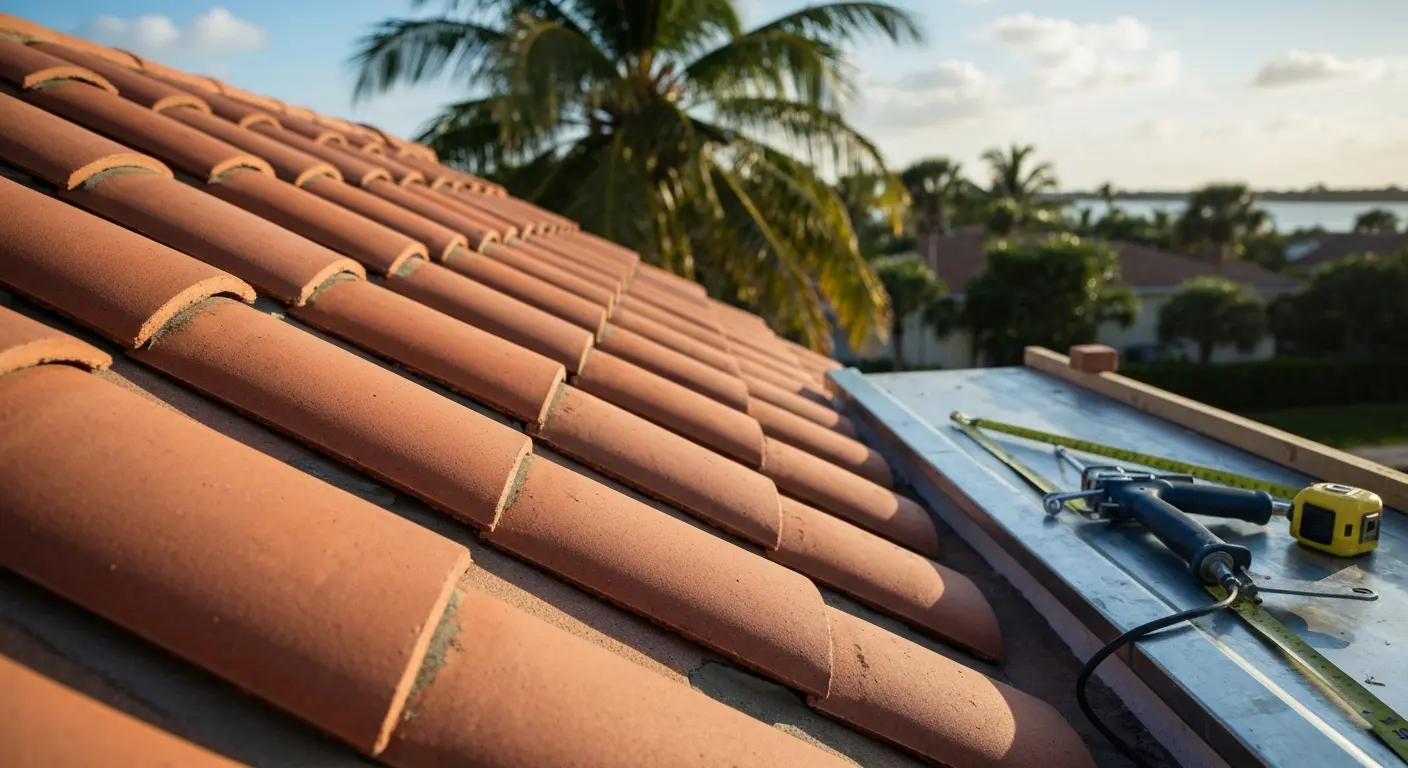 Tile roof repair near Sombrero Beach
