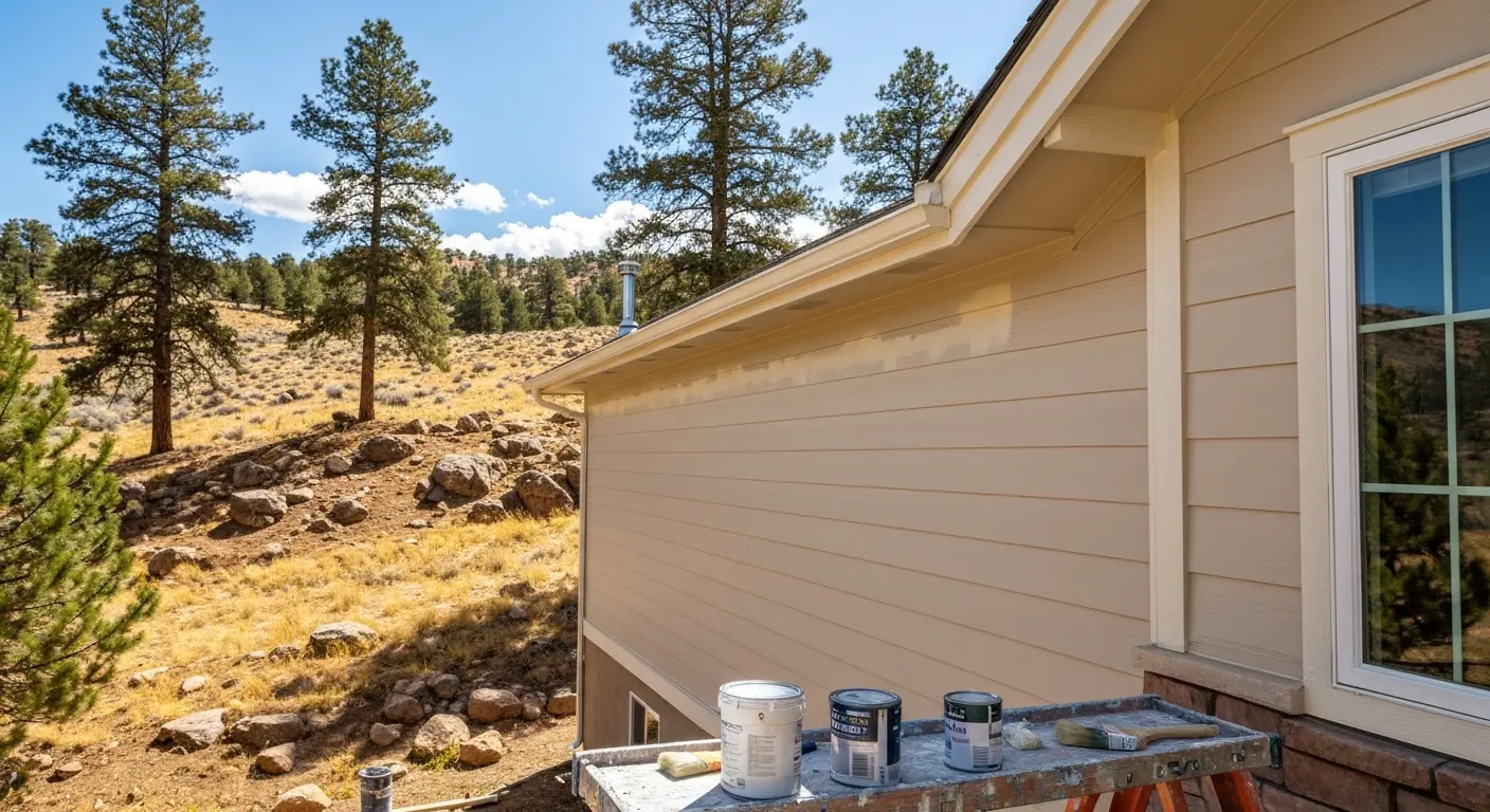 Castle Rock foothills landscape