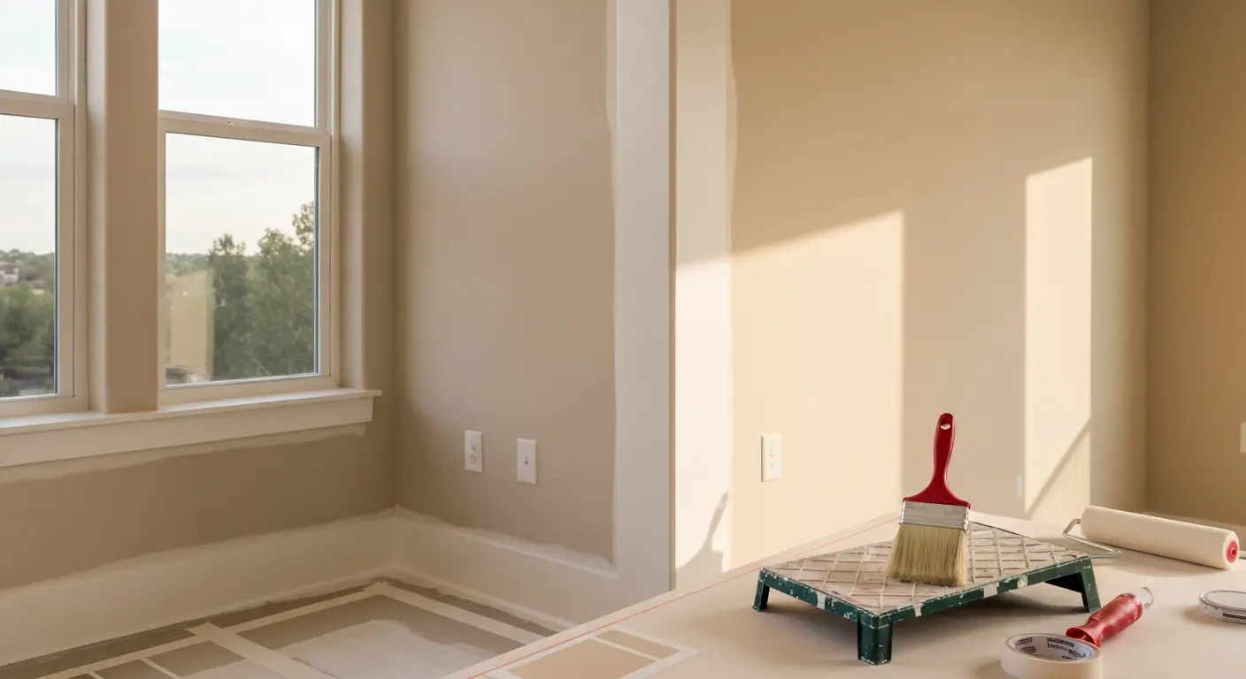 Interior house painting in Aurora