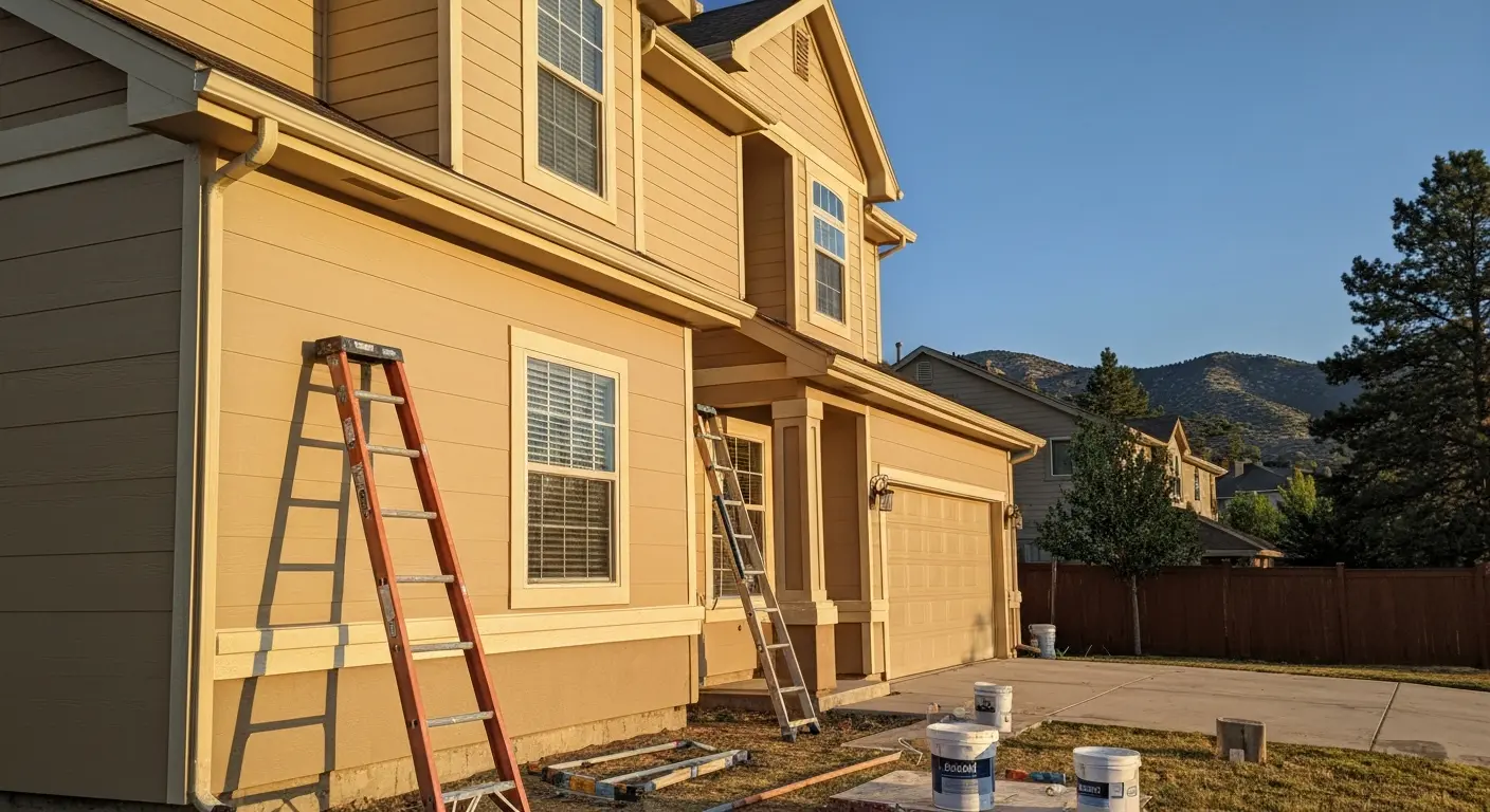 Exterior home painting