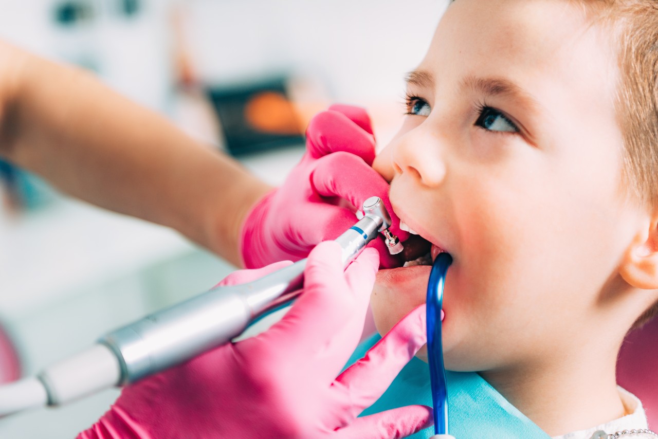 child dental cleaning