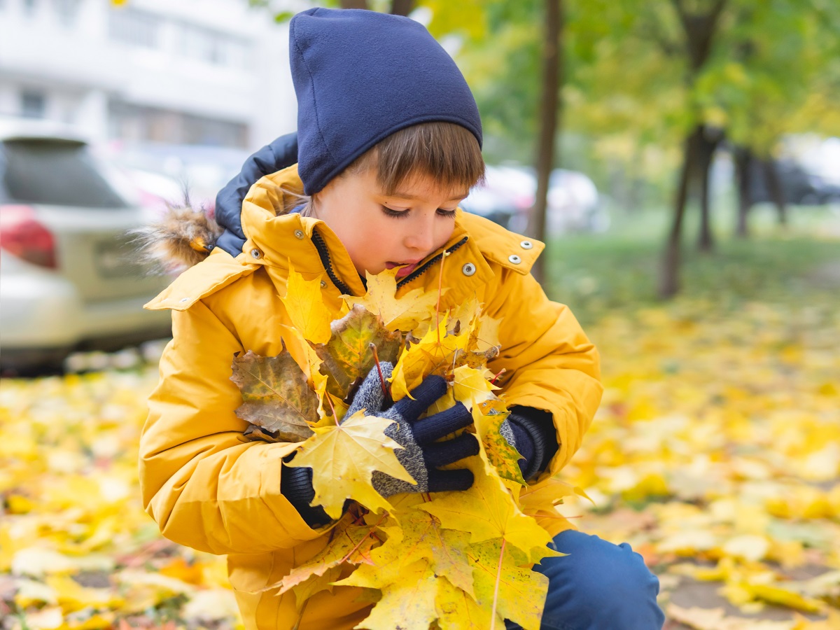 outdoor fall activities for kids